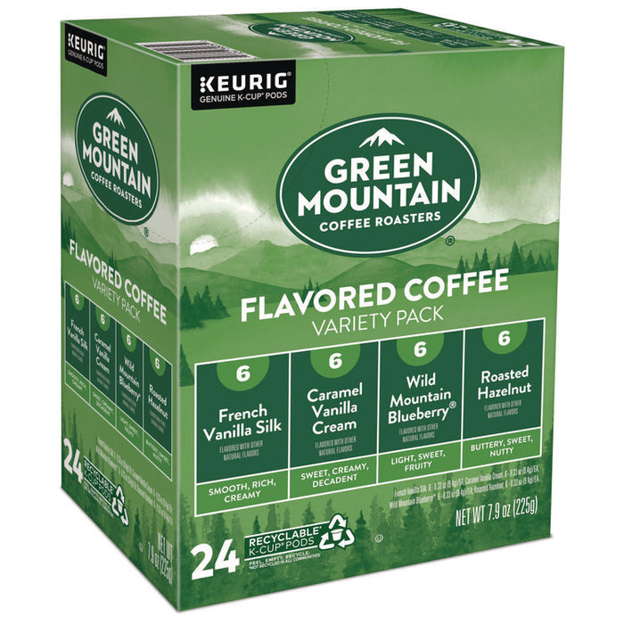 Flavored Variety Coffee K-Cups, Assorted Flavors, 96/Carton
