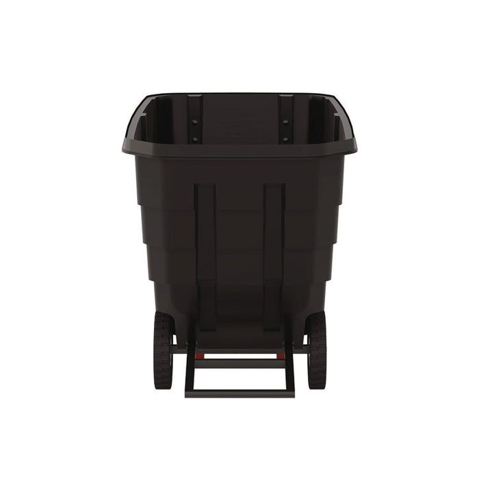0.5 cu yd Light Duty Tilt Truck, 850 lb Capacity, Black