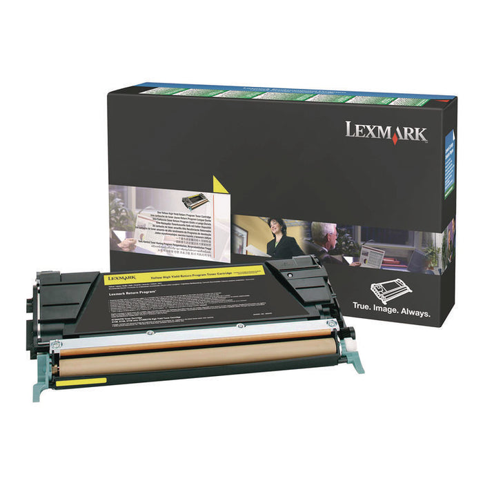 24B5806 Return Program High-Yield Toner, 10,000 Page-Yield, Yellow