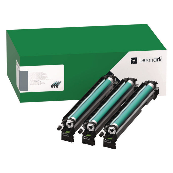 85D0Q00 Photoconductor Unit, 87,000 Page-Yield, Black, 3/Box