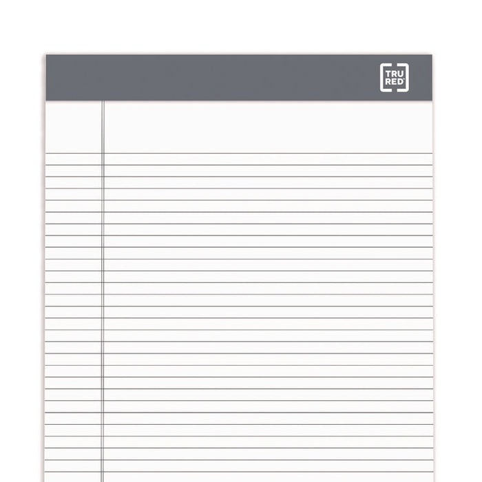 Notepads, Narrow Rule, (50) White 5 x 8 Sheets, 6/Pack
