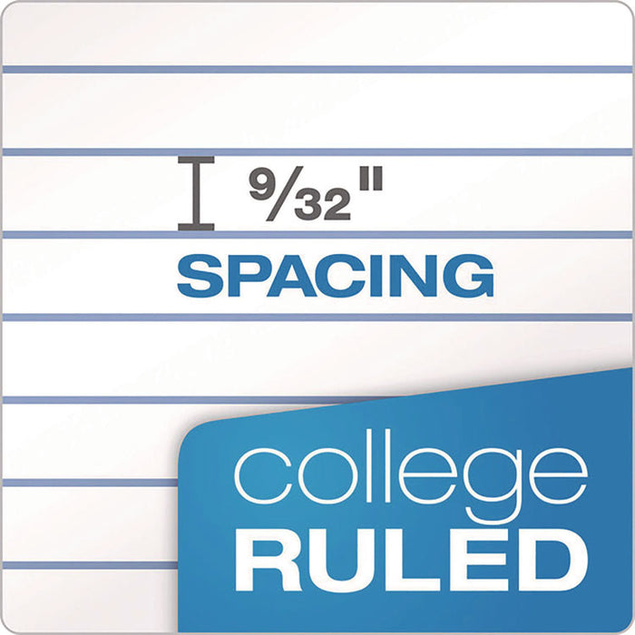 Coil-Lock Wirebound Notebook, 3-Hole Punched, Medium/College Rule, Randomly Assorted Cover Color, (70) 10.5 x 8 Sheets