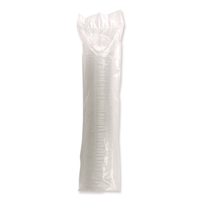 Souffle/Portion Cup Lids, Fits 3.25 oz to 5.5 oz Portion Cups, Plastic, Clear, 2,500/Carton