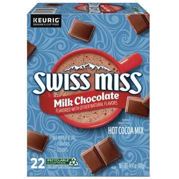 Milk Chocolate Hot Cocoa K-Cups, 22 Pods/Box