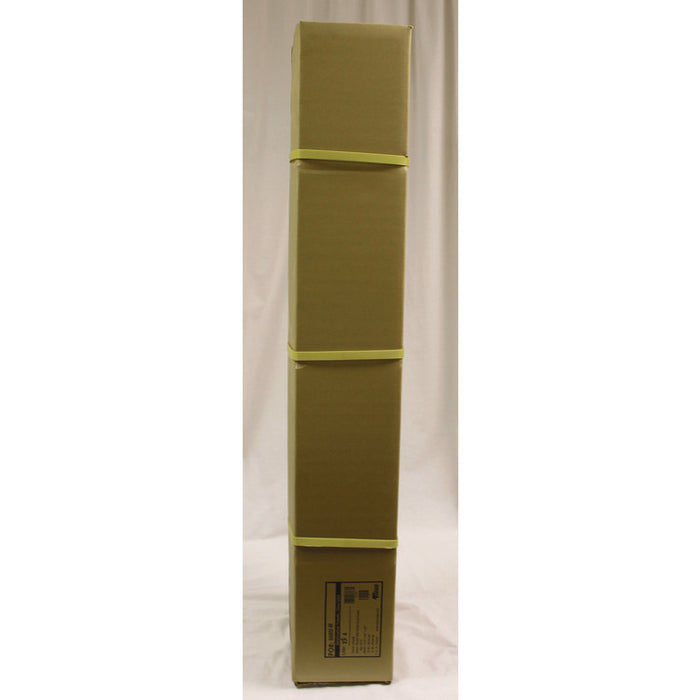 Metal Tip Threaded Hardwood Broom Handle, 0.94" dia x 60", Natural
