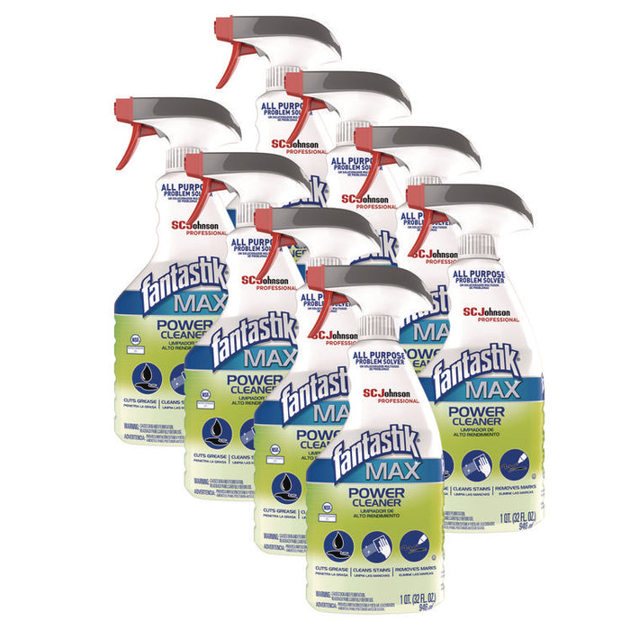 Power Cleaner, 32 oz Spray Bottle, 8/Carton