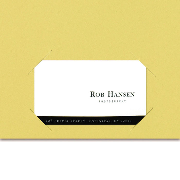 File Jackets, Letter Size, Yellow, 25/Pack