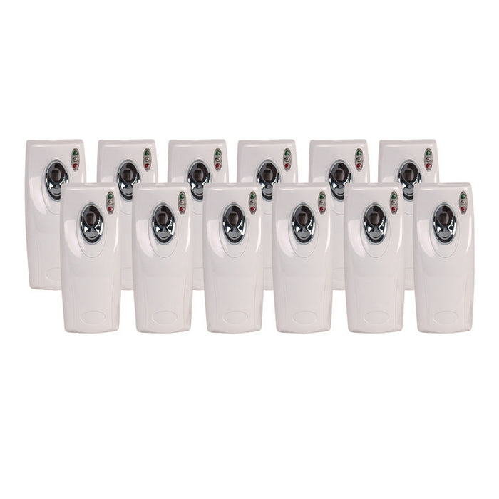 Metered Air Freshener Dispenser, 3.5 x 3.75 x 9.5, White, 12/Carton