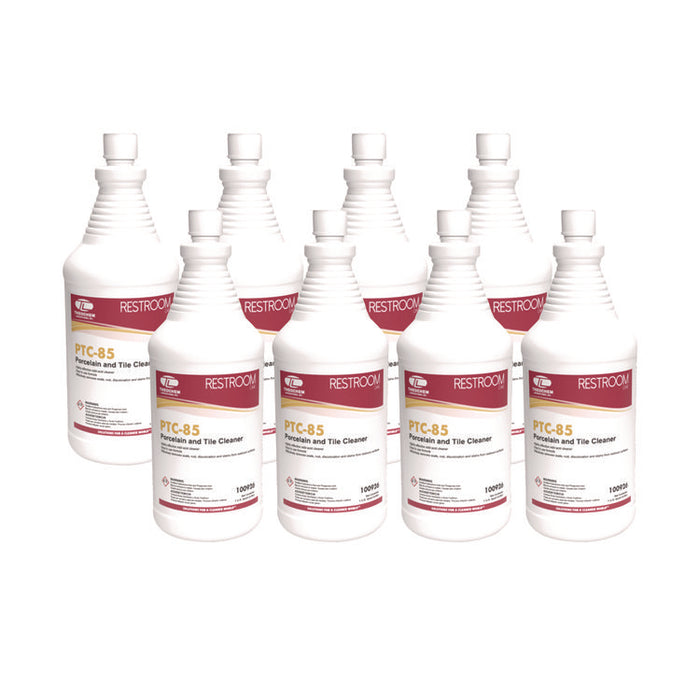 PTC-85 Porcelain and Tile Cleaner, 32 oz Bottle, 12/Carton