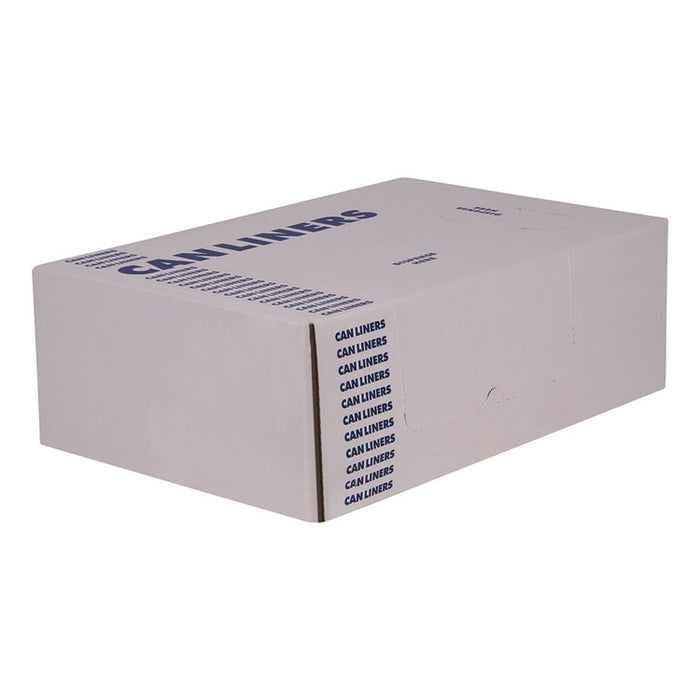 Linear Low-Density Can Liners, 16 gal, 0.9 mil, 24" x 32", Black, Flat Pack, 500/Carton