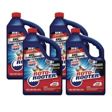 Gel Clog Remover, 1 gal Bottle, 4/Carton
