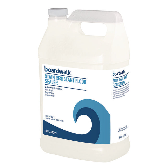 Stain Resistant Floor Sealer, 1 gal Bottle, 4/Carton