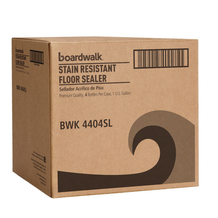 Stain Resistant Floor Sealer, 1 gal Bottle, 4/Carton