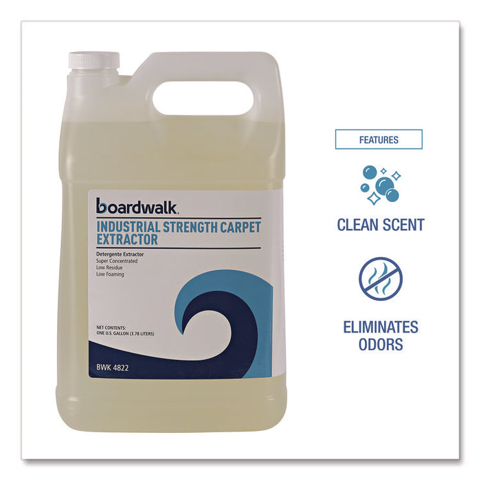 Industrial Strength Carpet Extractor, Clean Scent, 1 gal Bottle