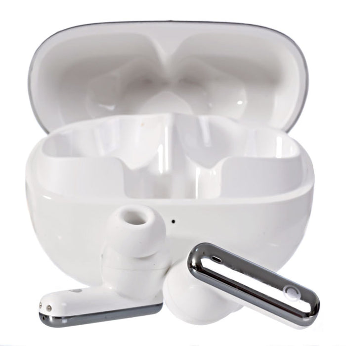 Blunote Earbuds, Silver/White
