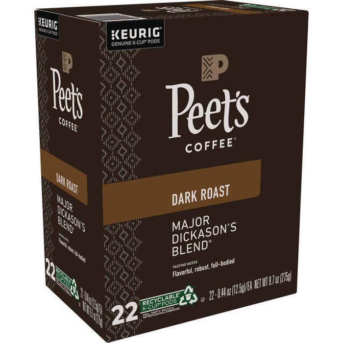 Major Dickason's Blend K-Cups, Regular, 88/Carton