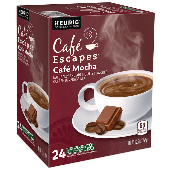 Mocha K-Cups, 24/Box, 96/Carton