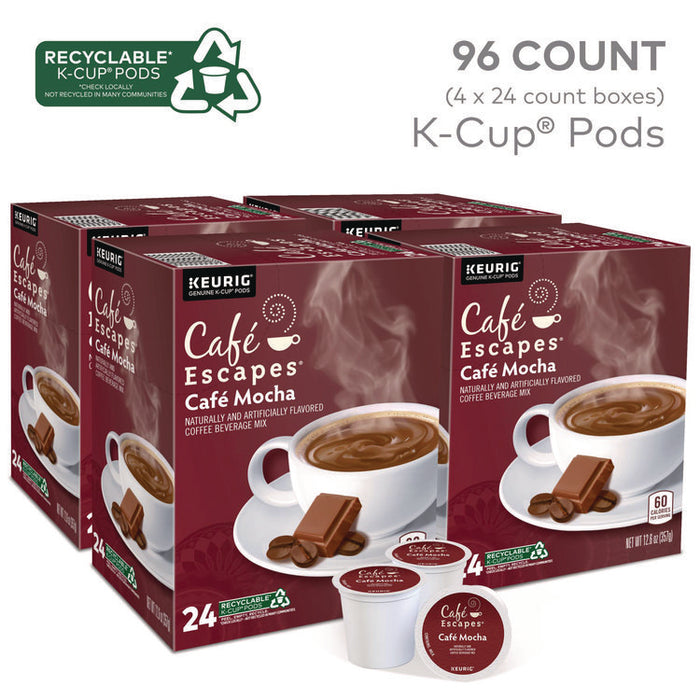 Mocha K-Cups, 24/Box, 96/Carton