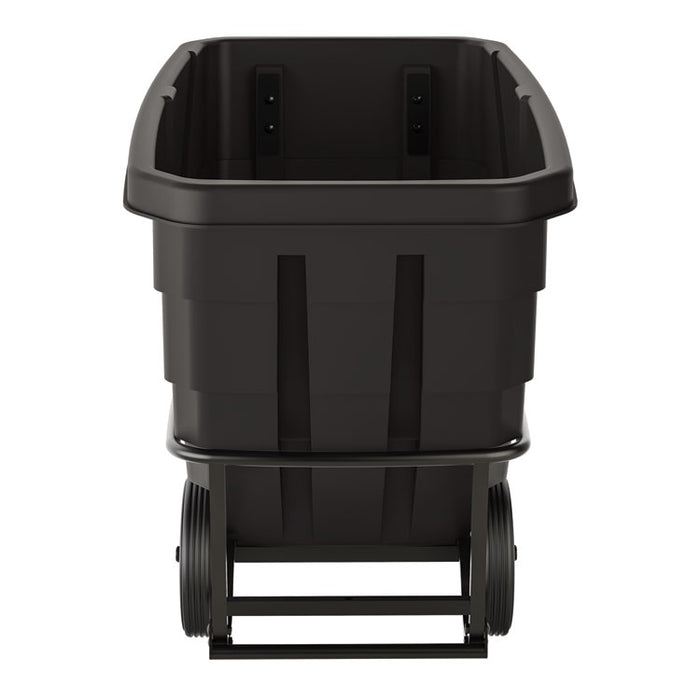 0.75 cu yd Standard Duty Tilt Truck, 1,300 lb Capacity, Black