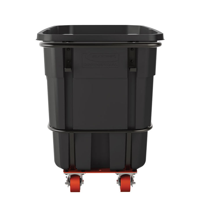 0.5 cu yd Heavy Duty Tilt Truck, 1,350 lb Capacity, Black