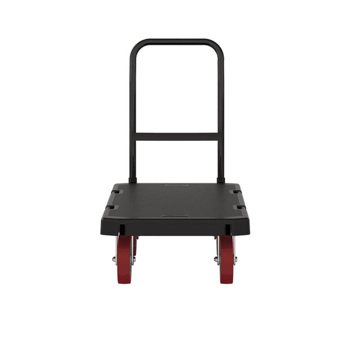 Resin Platform Truck, 1,600 lb Capacity, 24" x 36", Black