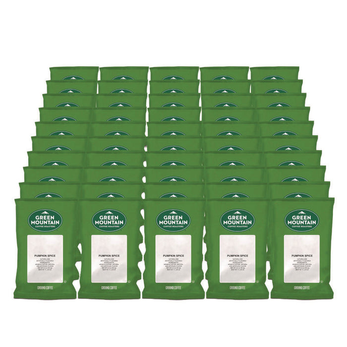 Pumpkin Spice Coffee Fraction Packs, 2.2 oz, 50/Carton