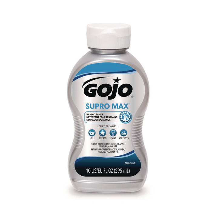 SUPRO MAX Hand Cleaner Bottle, Floral Scent, 10 oz,  8/Carton