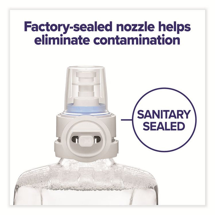 Advanced Hand Sanitizer Foam, For CS4 and FMX-12 Dispensers, 1,200 mL Refill, Unscented, 4/Carton