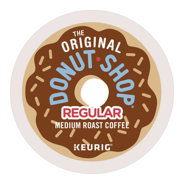 Donut Shop Coffee K-Cups, Regular, 96/Carton
