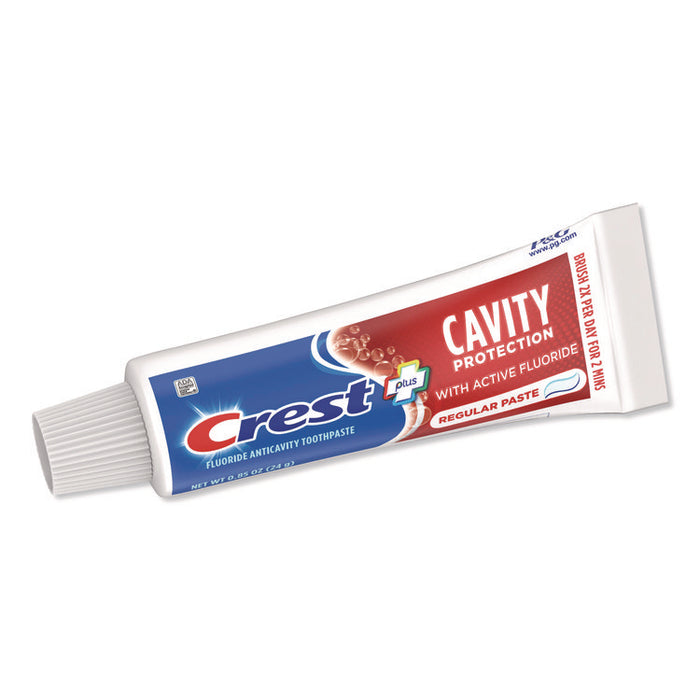 Cavity Protection Toothpaste, Mint, Personal Size, 0.85 oz Tube, 240/Carton