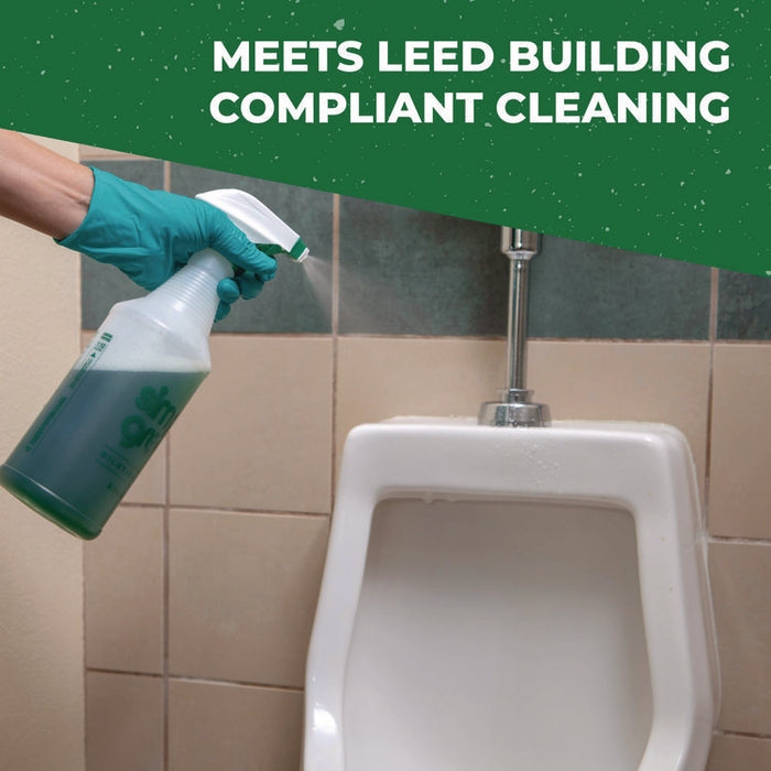 Clean Building All-Purpose Cleaner Concentrate, Unscented, 1 gal Bottle, 2/Carton