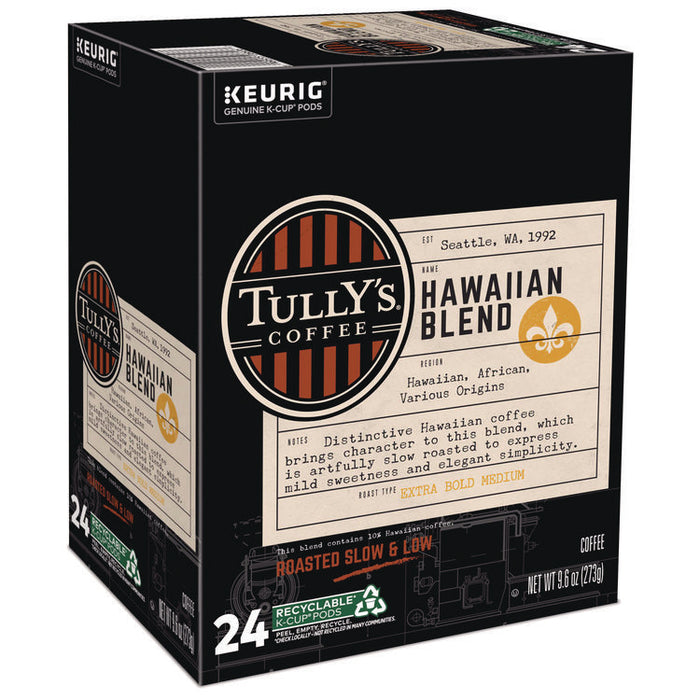 Hawaiian Blend Coffee K-Cups, 96/Carton