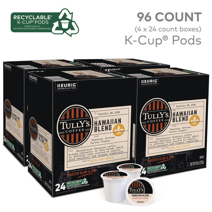 Hawaiian Blend Coffee K-Cups, 96/Carton