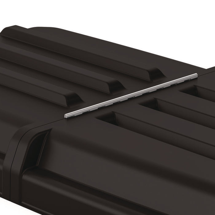 3/4 Cubic Yard Tilt Truck Lid, 31.69 x 67 x 6.9, Black