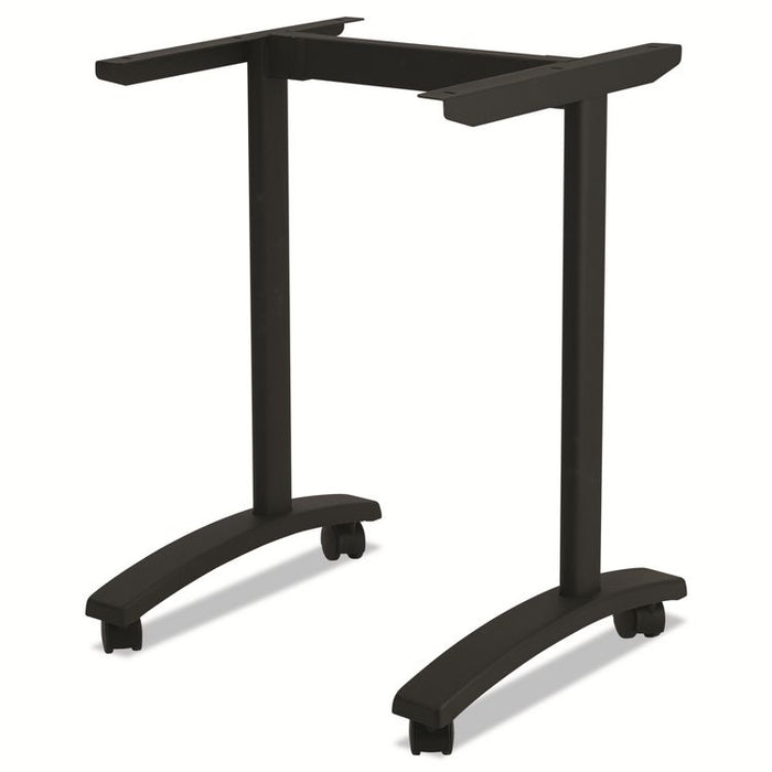 Alera Valencia Series Training Table T-Leg Base, 24.5w x 19.75d x 28.5h, Black