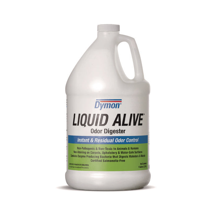 LIQUID ALIVE Odor Digester, 1 gal Bottle, 4/Carton
