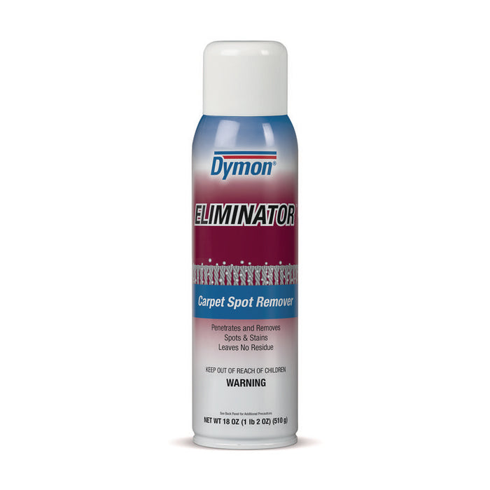 Eliminator Carpet Spot and Stain Remover, Unscented, 18 oz Aerosol Spray, 12/Carton
