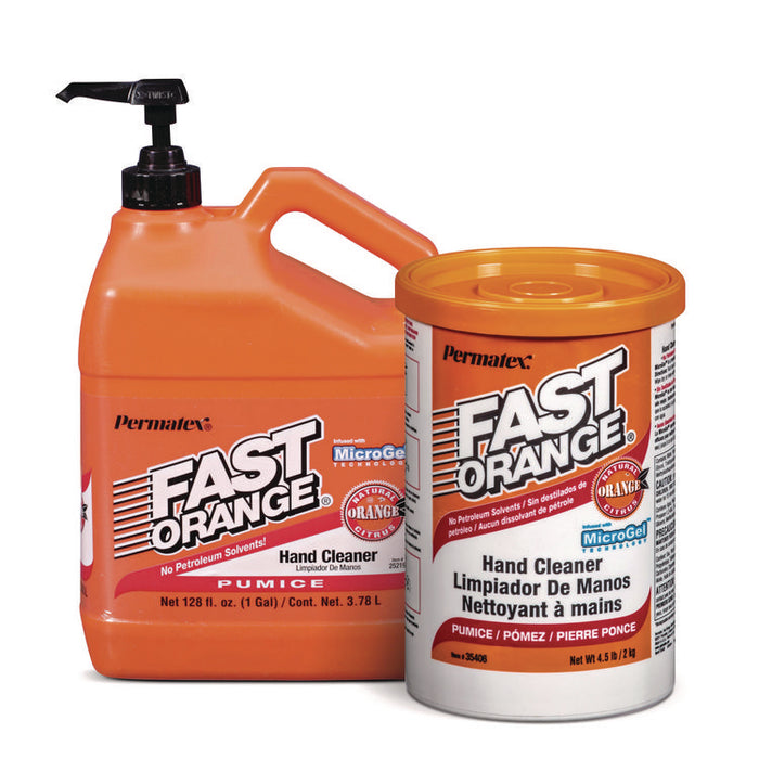 Pumice Hand Cleaner, Citrus Scent, 1 gal Dispenser, 4/Carton