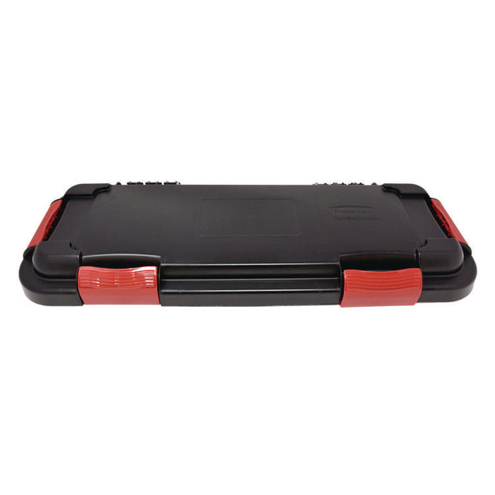 Charging Bucket Lid with Four Latches, Black