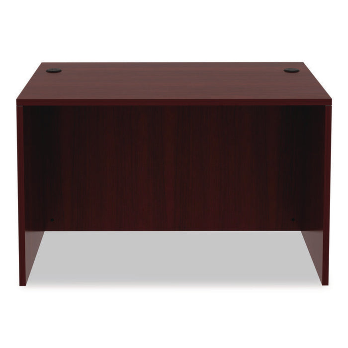 Alera Valencia Series Straight Front Desk Shell, 47.25" x 29.5" x 29.63", Mahogany