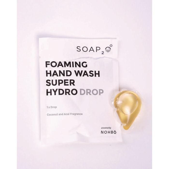 Foaming Super HydroDrop, Coconut Acai Scent, 500 mL Pump Refill, 4/Pack, 30 Packs/Carton