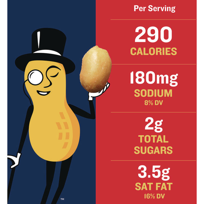 Salted Peanuts, 1.75 oz Pack, 12/Box