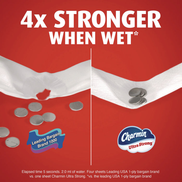 Ultra Strong Bathroom Tissue, Septic Safe, 2-Ply, White, 220 Sheets/Roll, 4 Rolls/Pack, 8 Packs/Carton