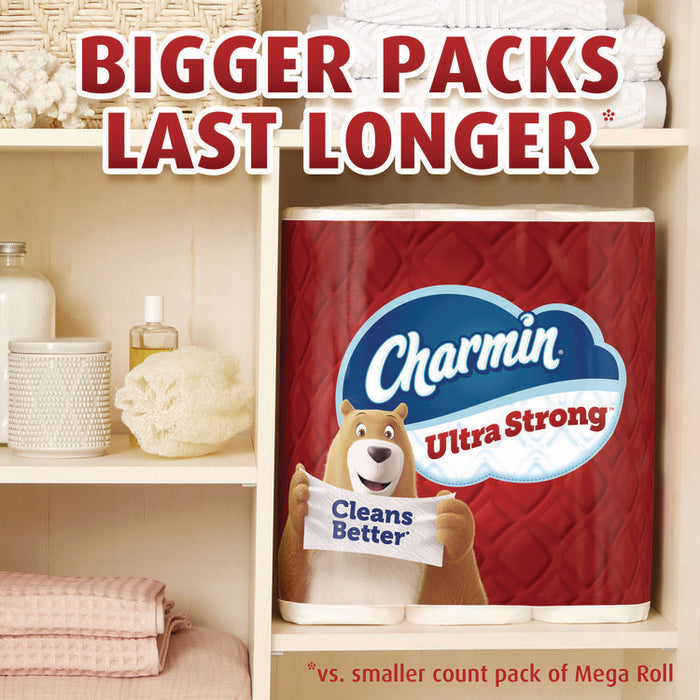 Ultra Strong Bathroom Tissue, Septic Safe, 2-Ply, White, 220 Sheets/Roll, 18 Rolls/Pack