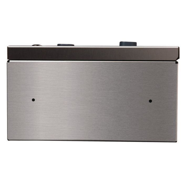 ConturaSeries Surface-Mounted Napkin/Tampon Vendor, Stainless Steel, 12 x 8 x 26, Silver