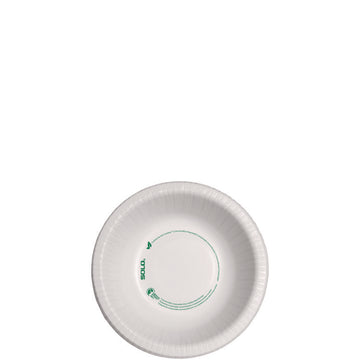 Compostable Paper Dinnerware, ProPlanet Seal, Bowl, 12 oz, White, 125/Pack