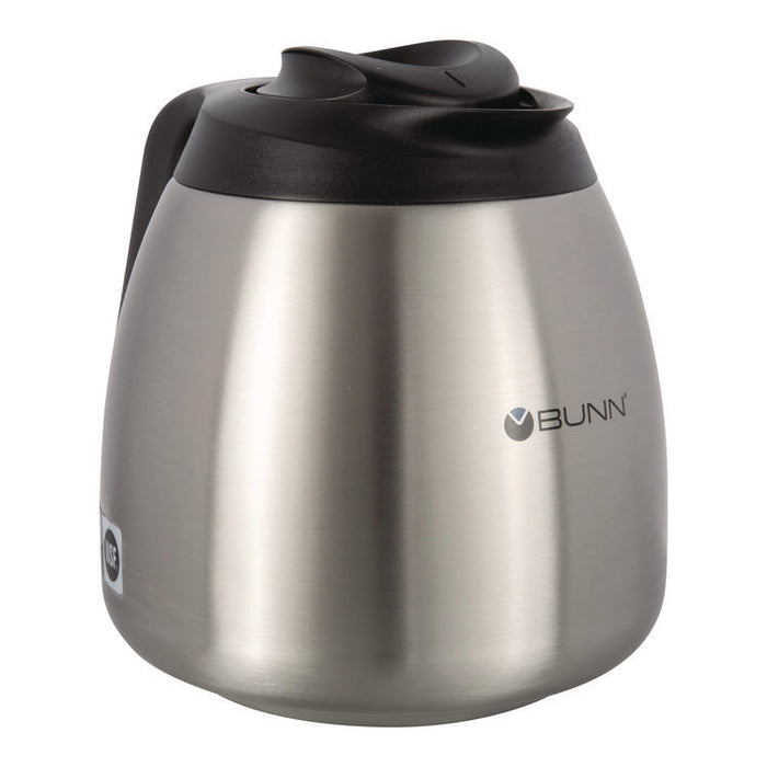 Thermal Carafe, 64 oz, Stainless Steel/Black