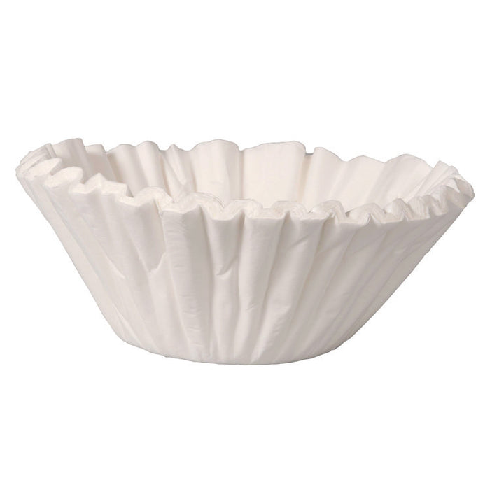 Flat Bottom Coffee Filters, 12 Cup Size, 250/Pack