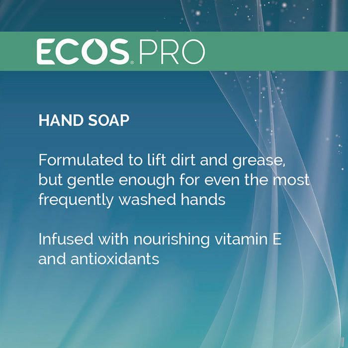 Liquid Hand Soap, Free and Clear Scent, 17 oz, 6/Carton