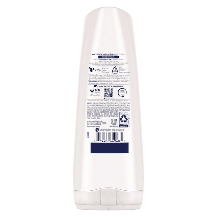Coconut Conditioner, 12 oz Bottle, 6/Carton